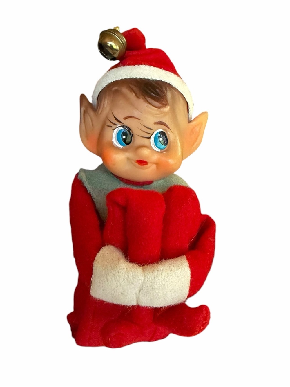 1950s/60s 9.5” Knee-Hugger Pixie Elf